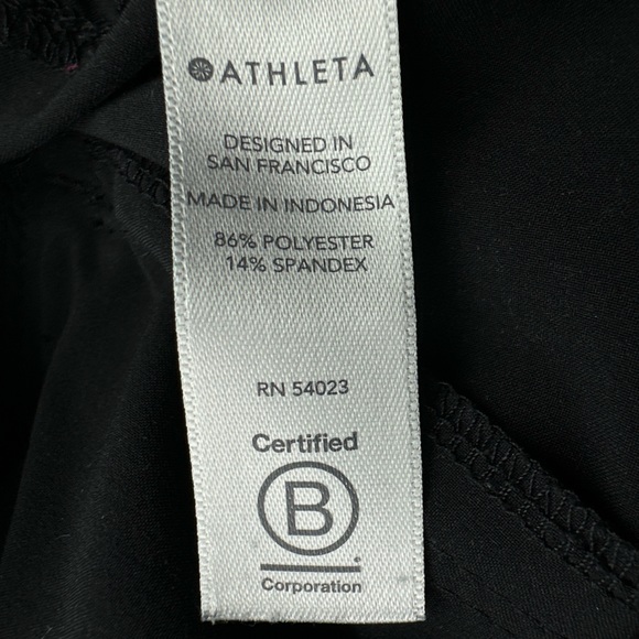 Athleta Pants Womens 8 Petite Black Chelsea Wide Leg Utility Cargo Stretch Flare - Picture 6 of 11